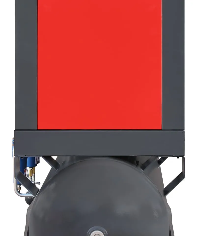 Sprężarka śrubowa ARROW II VSD 15 kW/500 720-1800 l/min. 10 Bar zestaw na zbiorniku poziomym 500L + osuszacz + filtry ISO 8573-1 1:4:1, zdjęcie 9