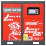 Sprężarka śrubowa Profi Kompressoren ARROW II 37 kW VSD 2040-5600 l/min 10 bar 400V napęd bezpośredni, zdjęcie 3