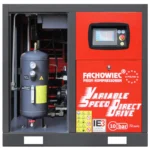 Sprężarka śrubowa Profi Kompressoren ARROW II 37 kW VSD 2040-5600 l/min 10 bar 400V napęd bezpośredni, zdjęcie 4