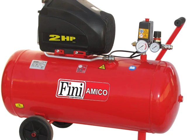 Sprężarka tłokowa kompresor Fini Amico 50/SF2500 - 50l zbiornik
