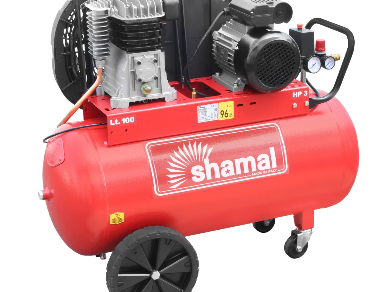 Sprężarka tłokowa kompresor Shamal CM 330/100 SB28C 2.2kW 230V 10 bar