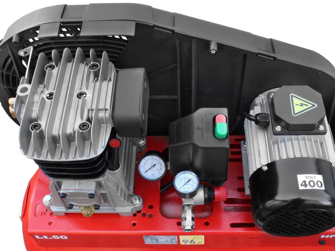 Sprężarka tłokowa kompresor Shamal CT 255/50 SB28 400V 1.5kW 10 bar, zdjęcie 2