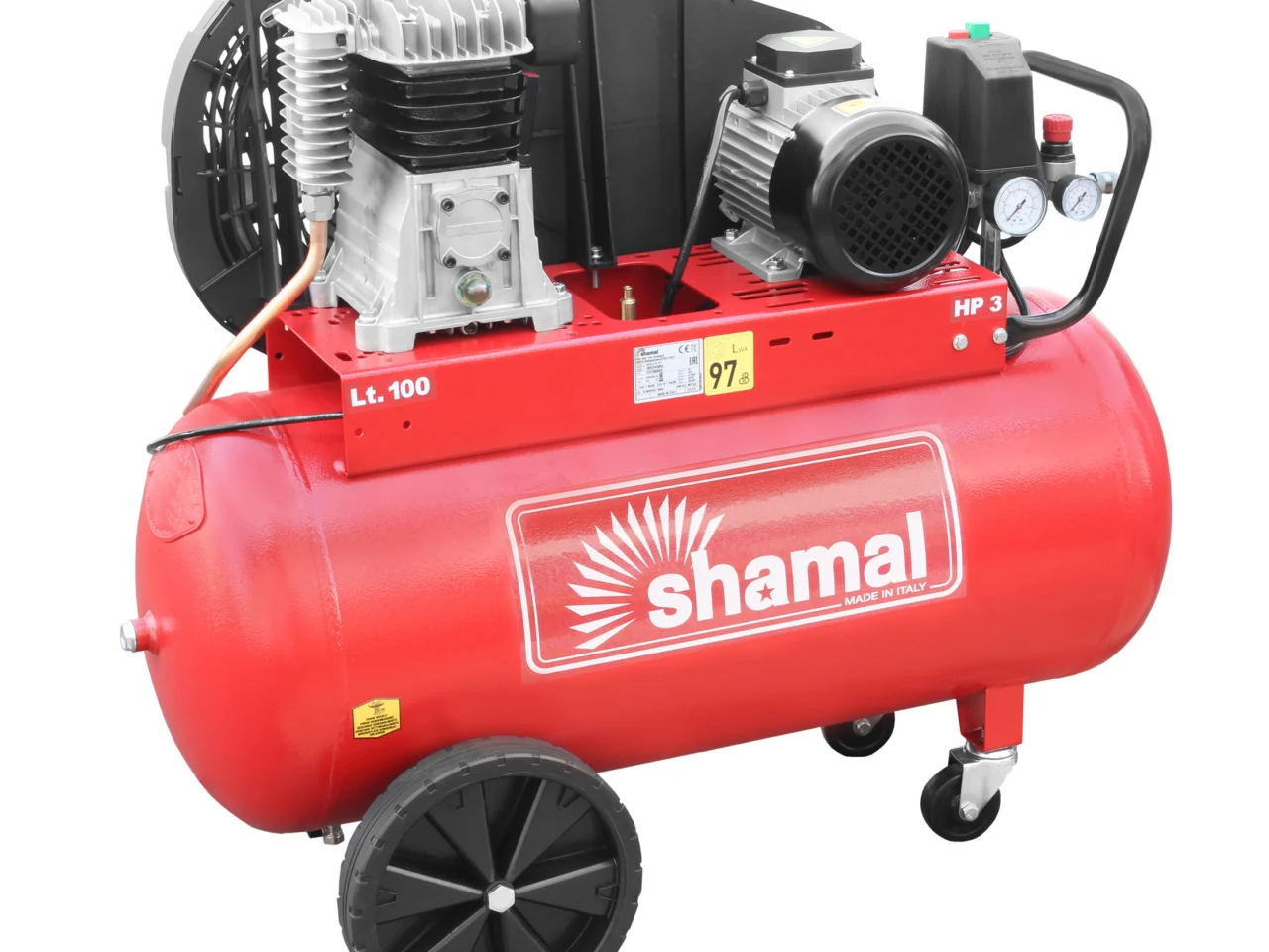 Sprężarka tłokowa kompresor Shamal CT 330/100 SB28C 400V 2.2kW 10 bar