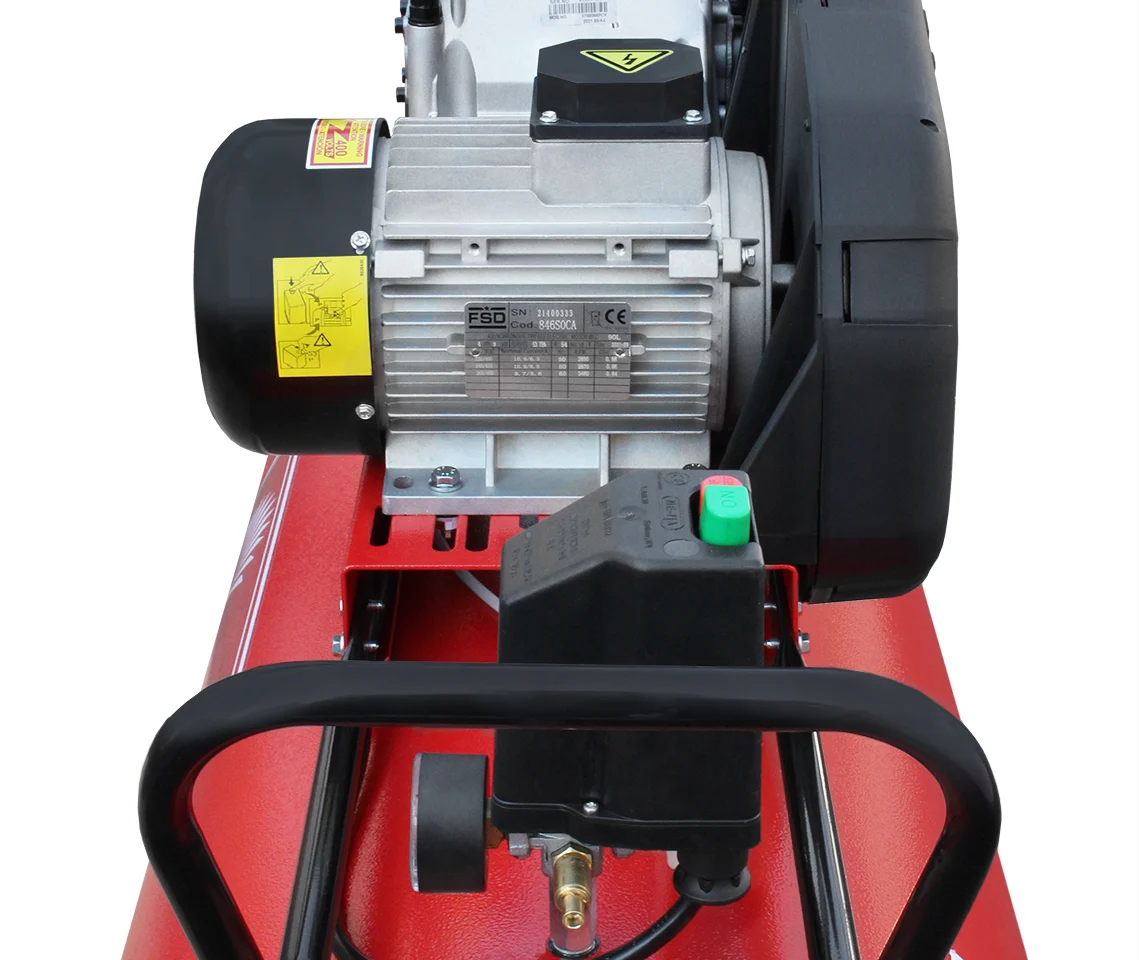 Sprężarka tłokowa kompresor Shamal CT 480/270 SB38C 400V 3kW 10 bar, zdjęcie 4