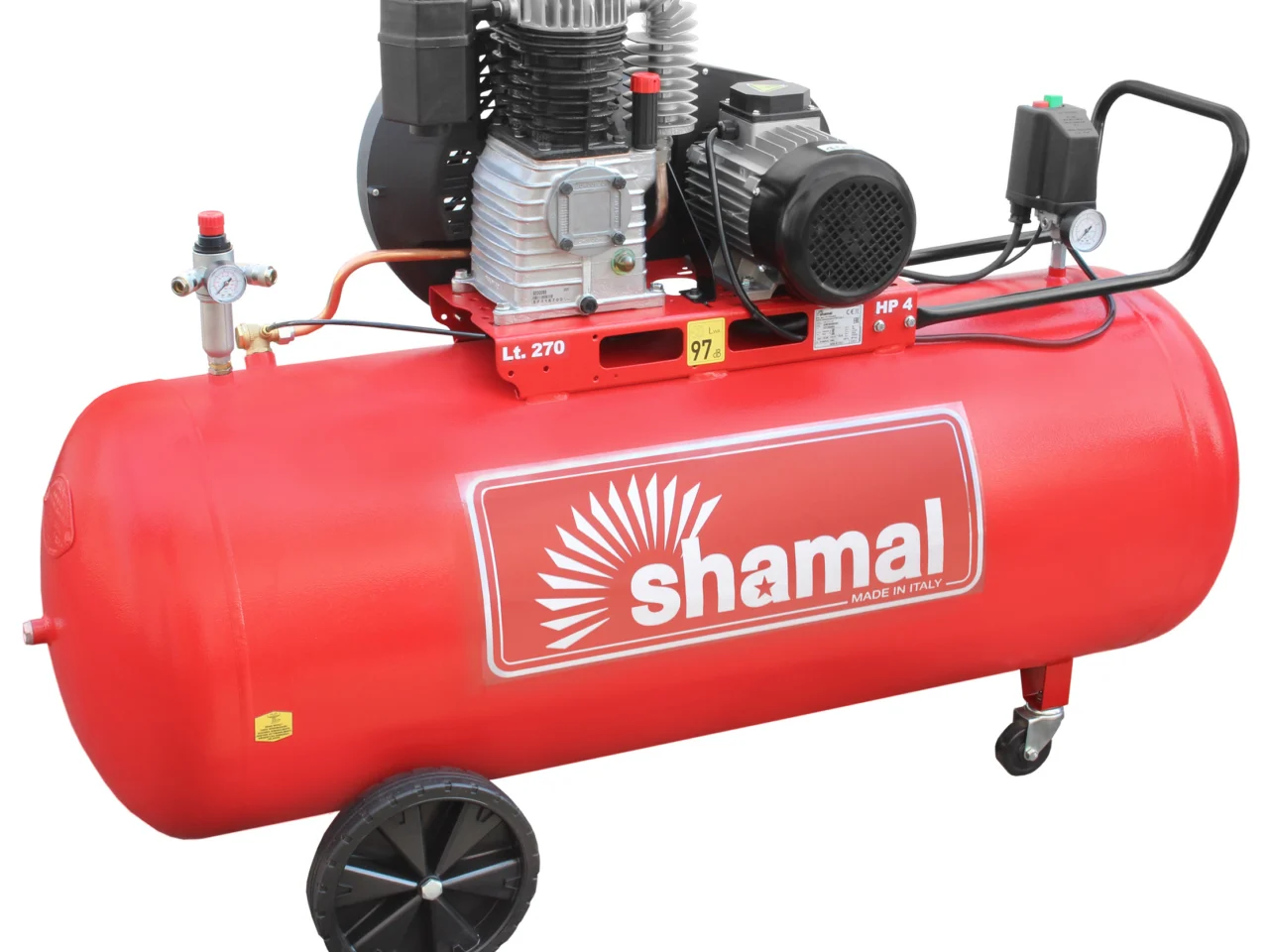Sprężarka tłokowa kompresor Shamal CT 540/270 K18C 3kW 400V 10 bar