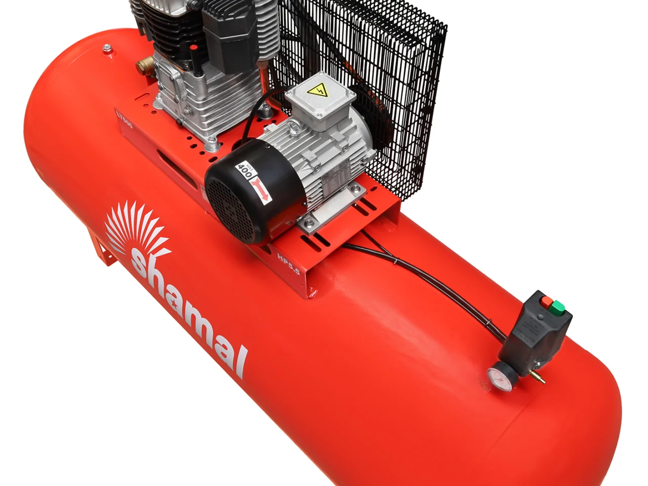 Sprężarka tłokowa kompresor Shamal CT 750/500 K28 4kW 400V 10 bar, zdjęcie 5