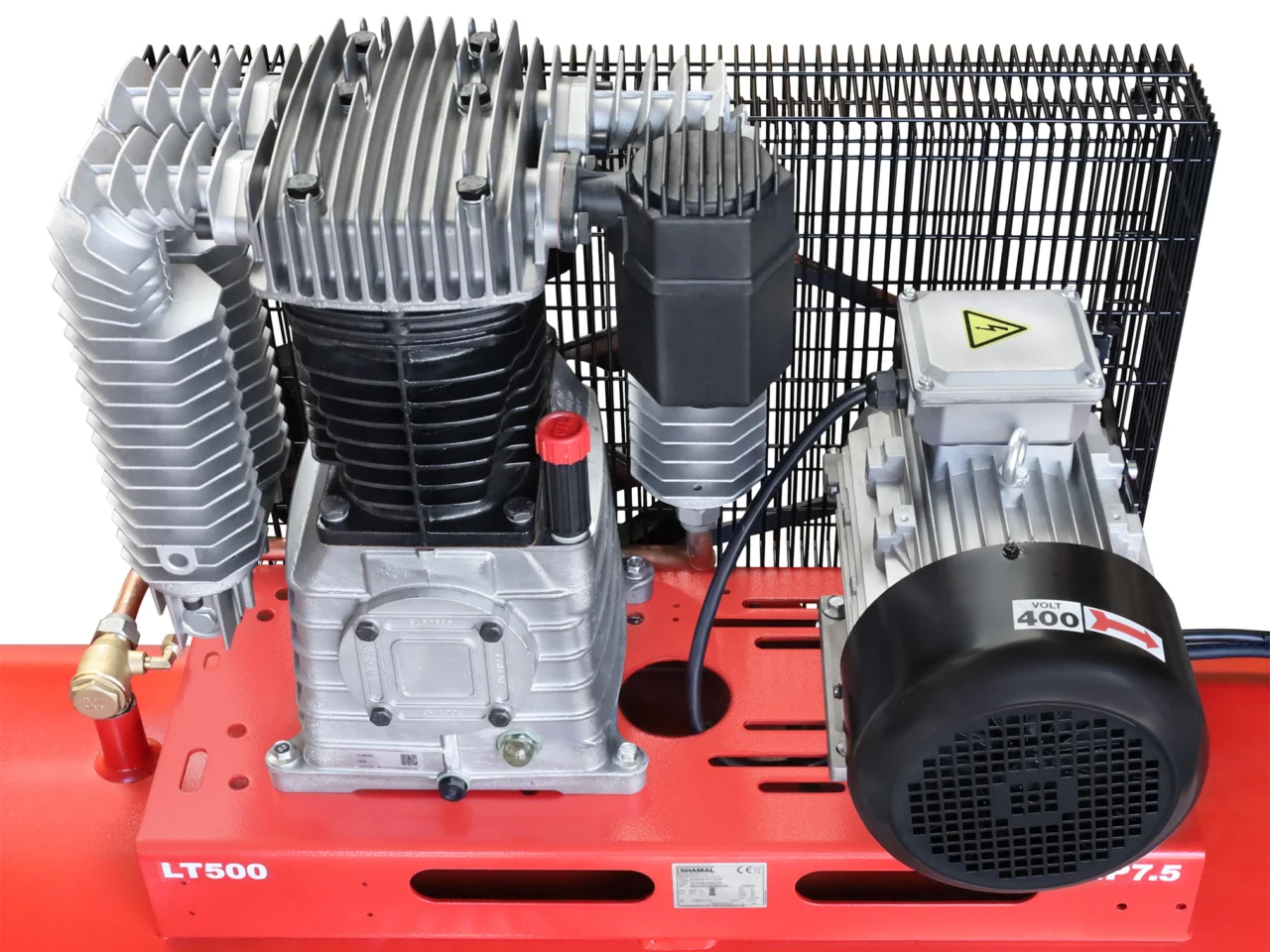 Sprężarka tłokowa kompresor Shamal CT 750/500 K30 5.5kW 400V 11 bar, zdjęcie 2