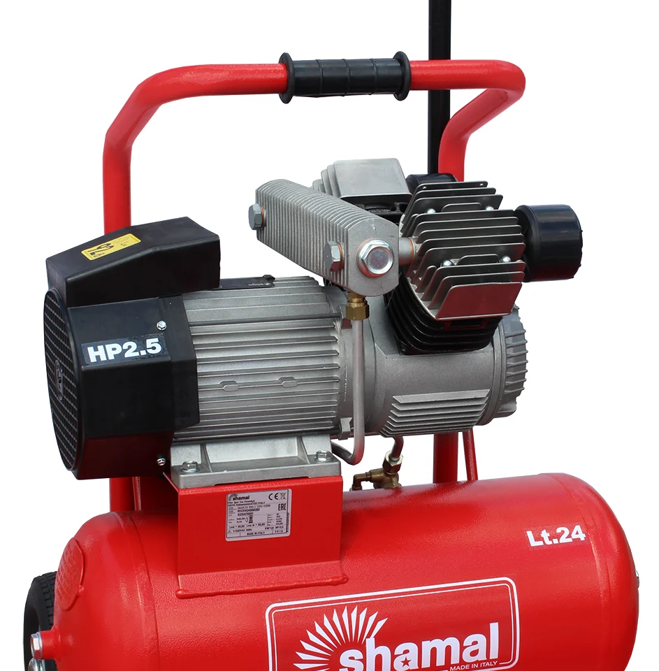 Sprężarka tłokowa kompresor Shamal HD 65DV/24 330/24 1450 obr 230V 10 bar