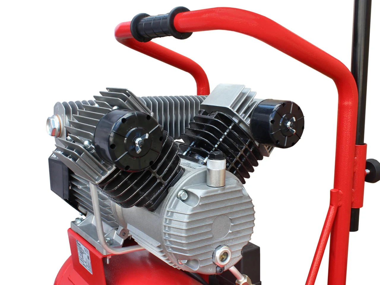 Sprężarka tłokowa kompresor Shamal HD 65DV/24 330/24 1450 obr 230V 10 bar, zdjęcie 3