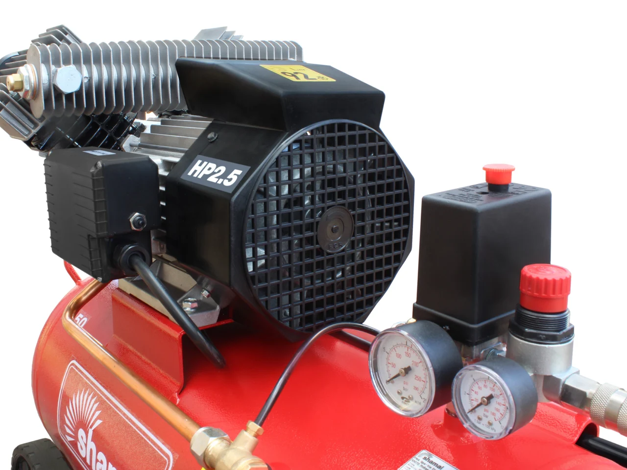 Sprężarka tłokowa kompresor Shamal HD 65DV/50 330/50 1450 obr 230V 10 bar HOT, zdjęcie 3