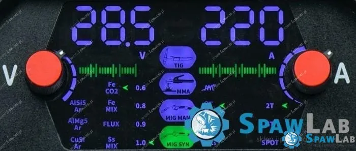 Ideal Tecno MIG 224 Synergic LED 4×4, zdjęcie 6