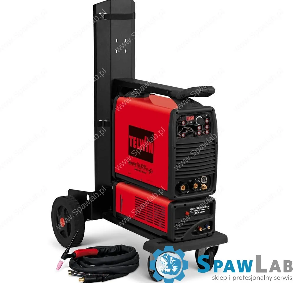 Telwin Superior TIG 421 DC Aqua+Trolley 816133