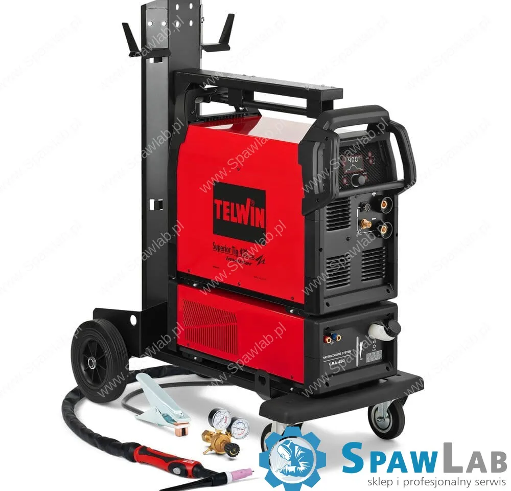 Telwin Superior TIG 422 AC/DC Aqua + Trolley 816803, zdjęcie 6