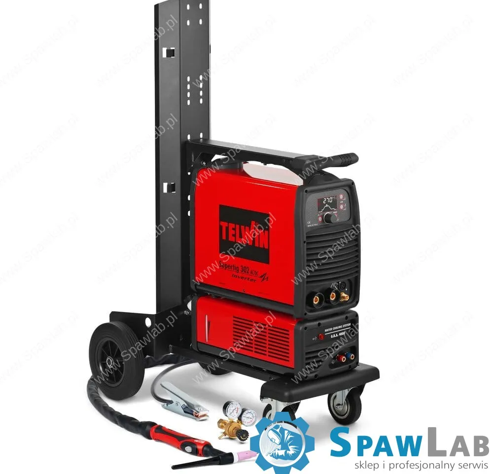 Telwin Supertig 302 AC/DC Aqua + Trolley 816246, zdjęcie 6