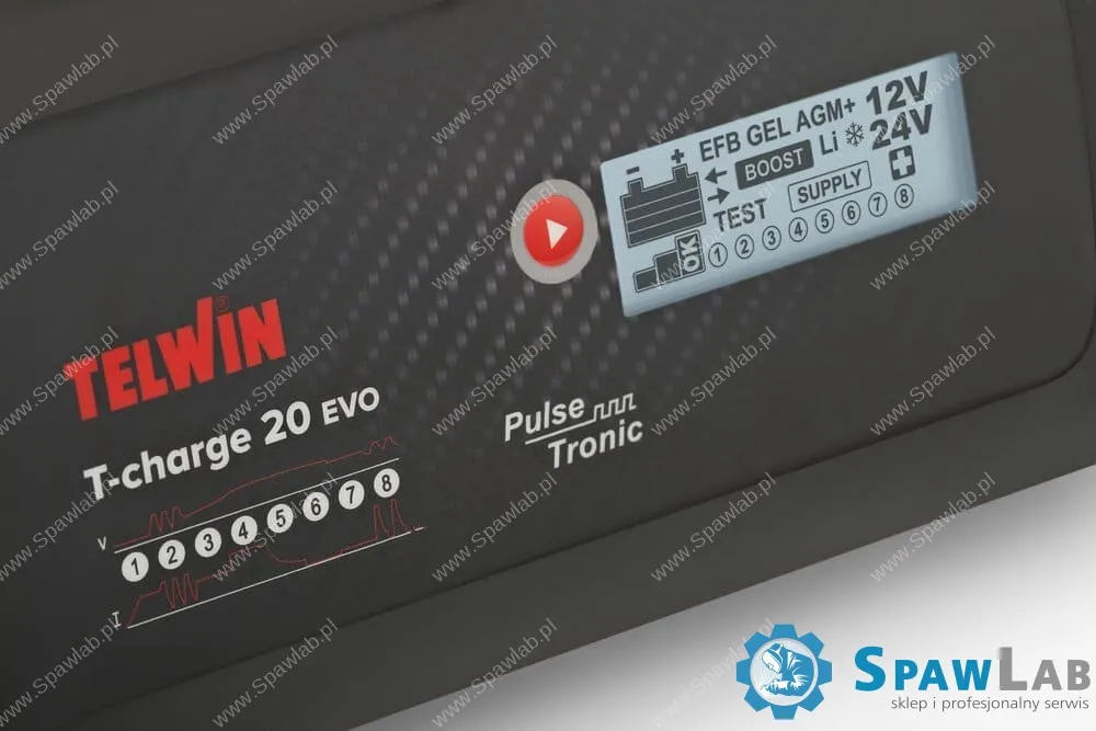 Telwin T-Charge 20 EVO 12V/24V 807596, zdjęcie 4