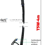 TIG ARC Uchwyt T5W/4m 550A-DC/385-AC, zdjęcie 2