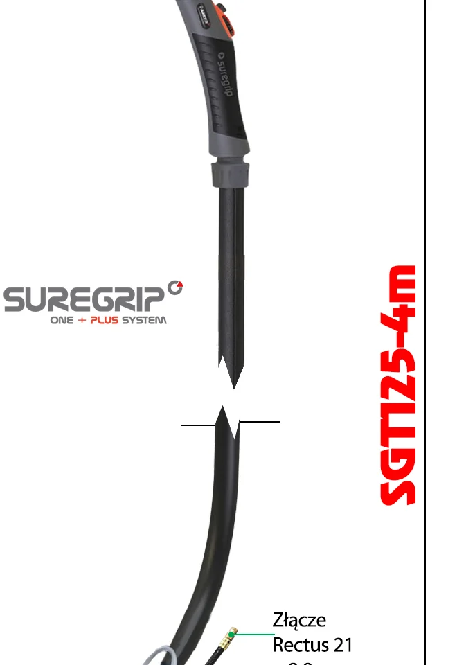 TIG UCHWYT SPAWALNICZY PARKER SUREGRIP SGT125 PKG X 4m, zdjęcie 2