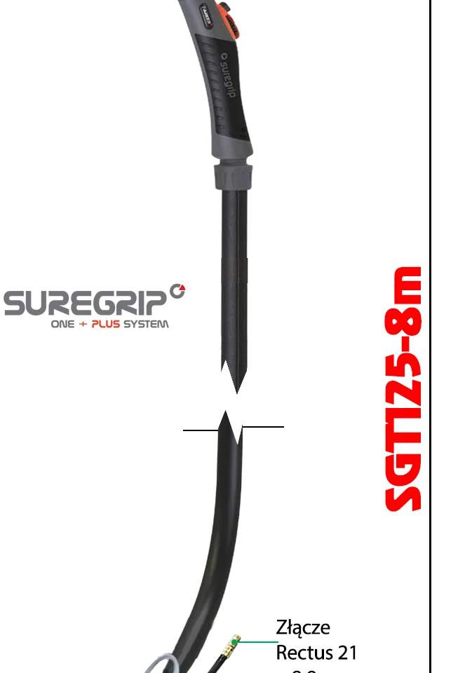 TIG UCHWYT SPAWALNICZY PARKER SUREGRIP SGT125 PKG X 8m, zdjęcie 2