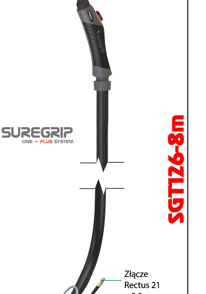 TIG UCHWYT SPAWALNICZY PARKER SUREGRIP SGT26 FLEX PKG X 8m, zdjęcie 2