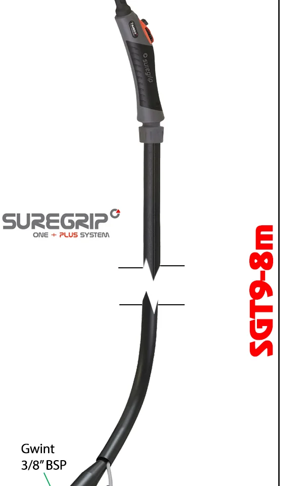 TIG UCHWYT SPAWALNICZY PARKER SUREGRIP SGT9 FLEX PKG X 8m, zdjęcie 2