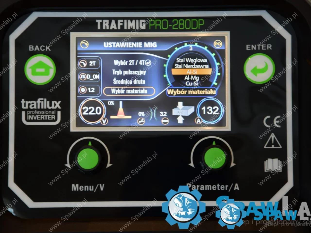 Trafilux TRAFIMIG 280 Dual Puls PRO, zdjęcie 2