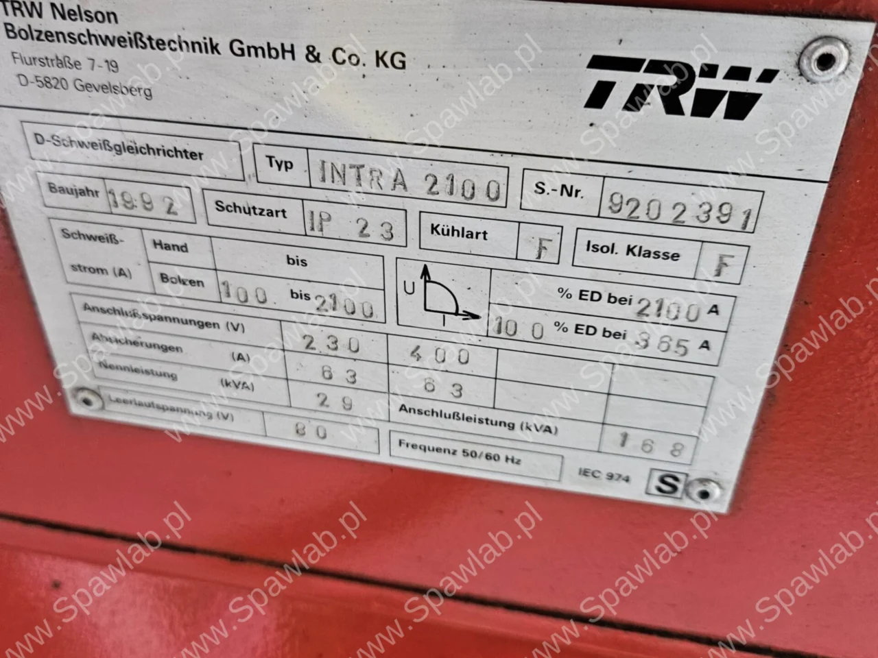 TRW NELSON INTRA 2100, zdjęcie 12