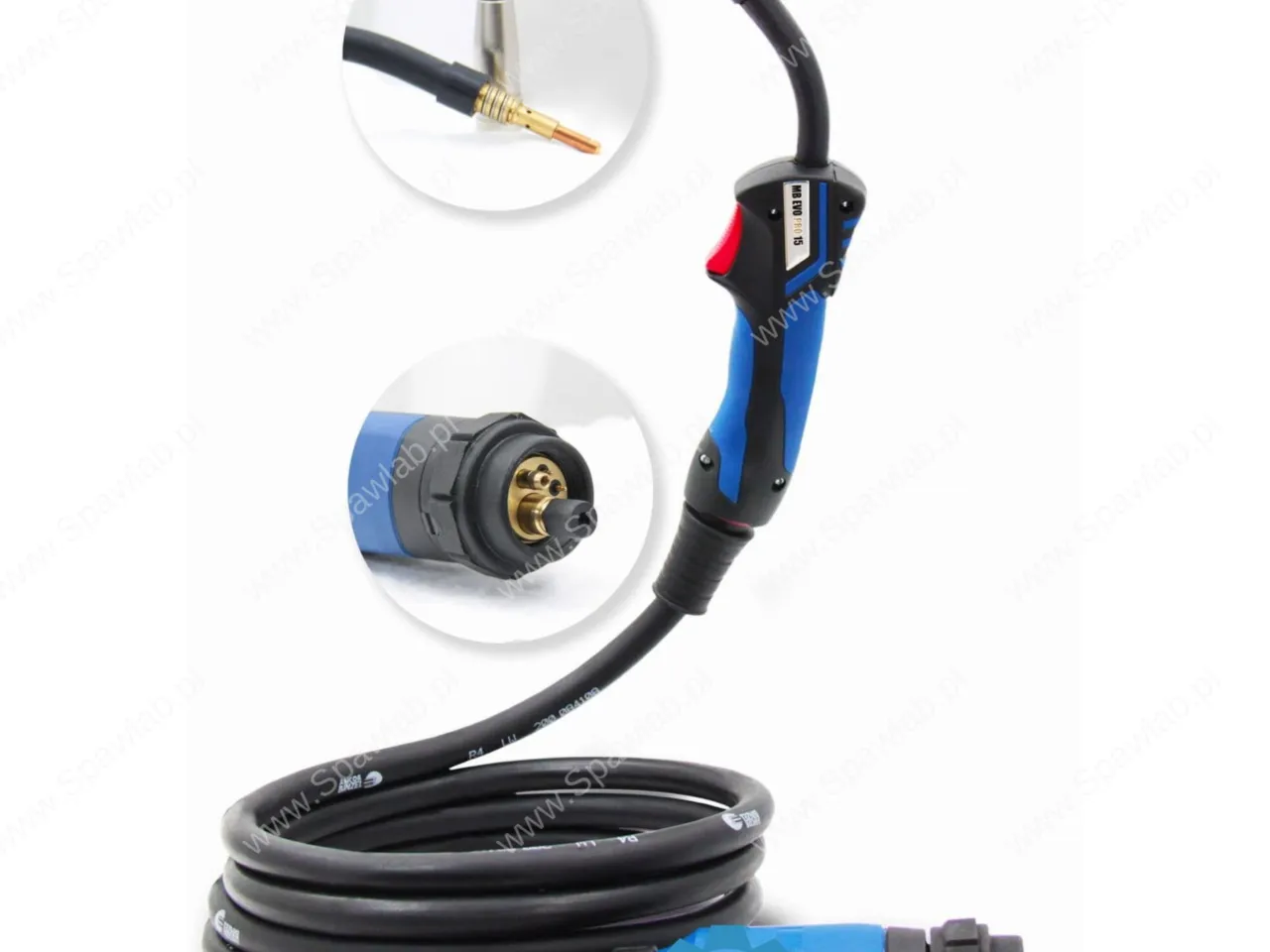 Uchwyt spawalniczy MIG/MAG Abicor Binzel MB EVO pro 15 4m 002.0713.1, zdjęcie 2