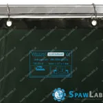 Weldas Ekran spawalniczy łączony LAVAshield® (180×137 cm) - Zielony 55-7218