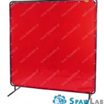 Weldas Ekran Spawalniczy LAVAshield® (1,74×2,34m) Pomarańczowo-Czerwony 55-6168