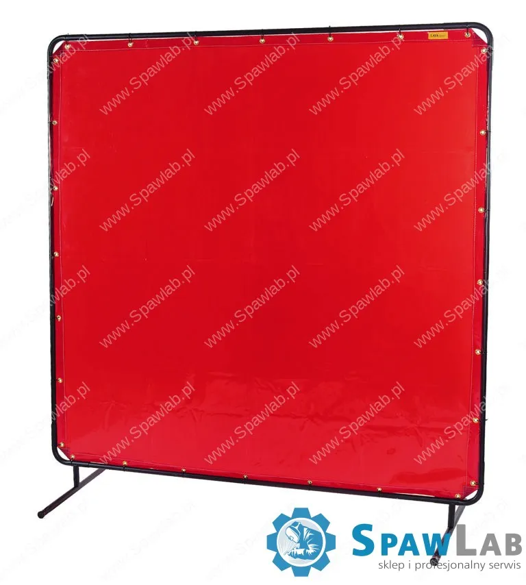 Weldas Ekran Spawalniczy LAVAshield® (1,74×2,34m) Pomarańczowo-Czerwony 55-6168