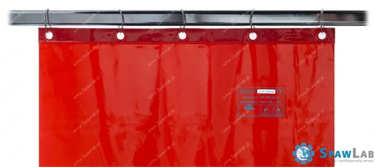 Weldas Ekran Spawalniczy LAVAshield® Pomarańczowo-Czerwony 1,74×1,74m 55-6166, zdjęcie 3