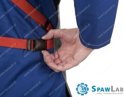 Weldas Fartuch spawalniczy Arc Knight® z trudnopalnej bawełny 520g/m² 38-4342 W, zdjęcie 4
