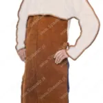 Weldas Fartuch Spawalniczy Skórzany Dopinany Lava Brown™ 44-7836