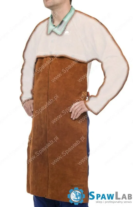Weldas Fartuch Spawalniczy Skórzany Dopinany Lava Brown™ 44-7836