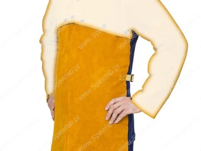 Weldas Fartuch spawalniczy skórzany Golden Brown™ (dopinany) 44-2828