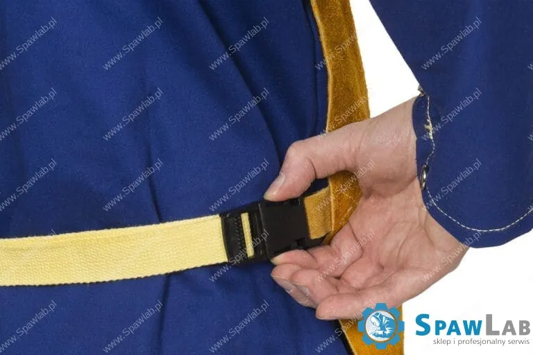 Weldas Fartuch spawalniczy skórzany Golden Brown™ (dopinany) 44-2828, zdjęcie 4