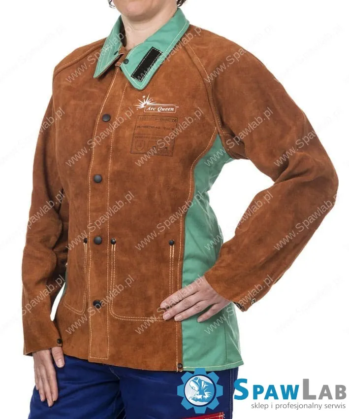Weldas Kurtka spawalnicza dla kobiet Lava Brown™ Arc Queen™ 44-7300/P-AQ