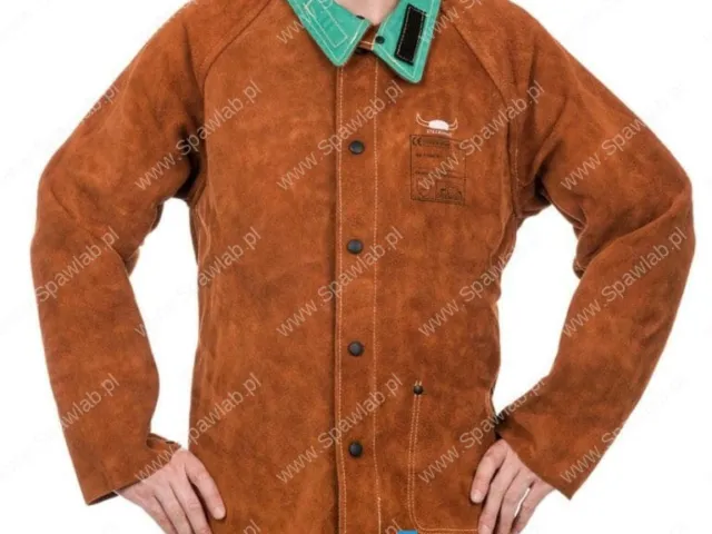 Weldas Kurtka spawalnicza skórzana Lava Brown™ (długość 76 cm) 44-7300