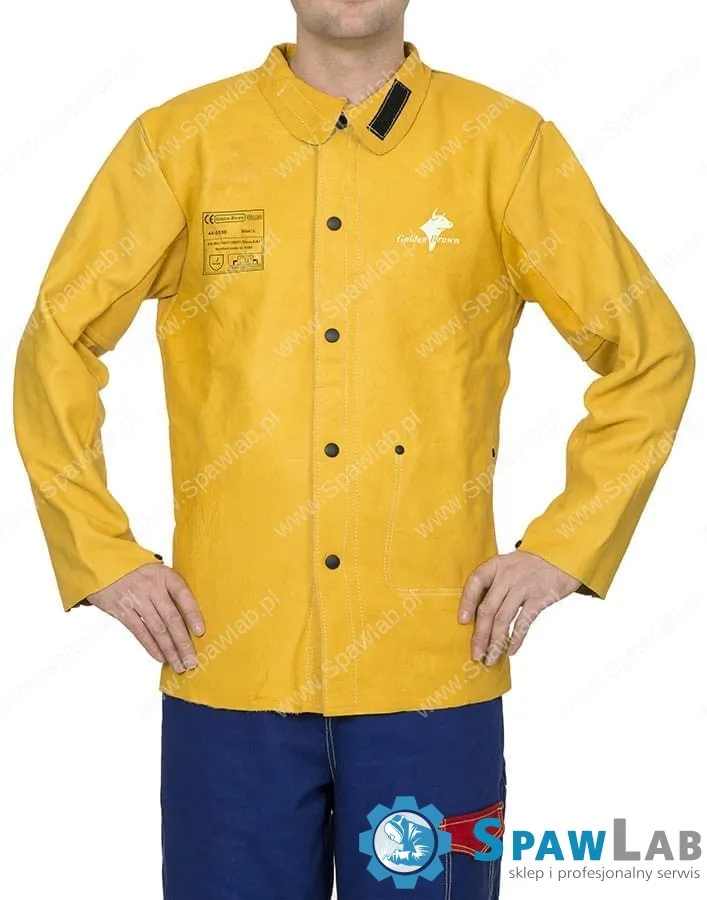 Weldas Kurtka spawalnicza ze skóry licowej Golden Brown™ 44-5530