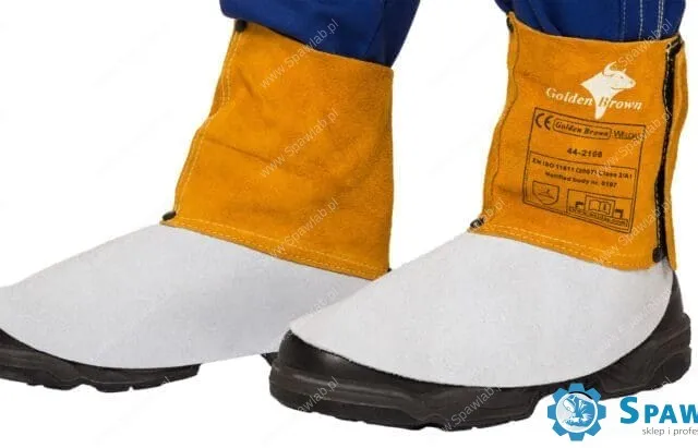 Weldas Nastopniki spawalnicze skórzane Golden BROWN™(para) 44-2106