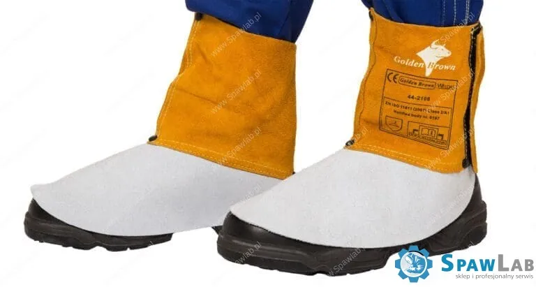 Weldas Nastopniki spawalnicze skórzane Golden BROWN™(para) 44-2106
