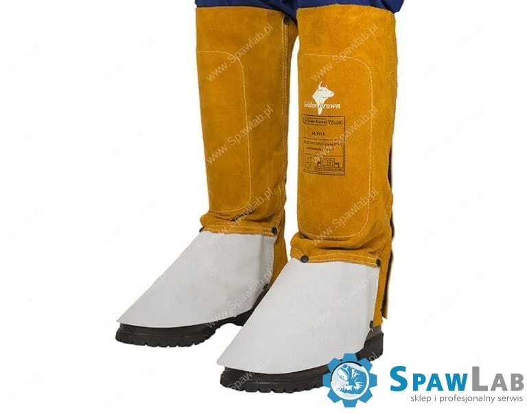 Weldas Nastopniki spawalnicze skórzane Golden Brown™(para) 44-2114