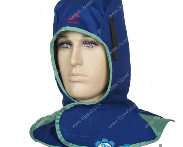 Weldas Niebieski, trudnopalny kaptur spawalniczy Fire Fox™ 23-6680
