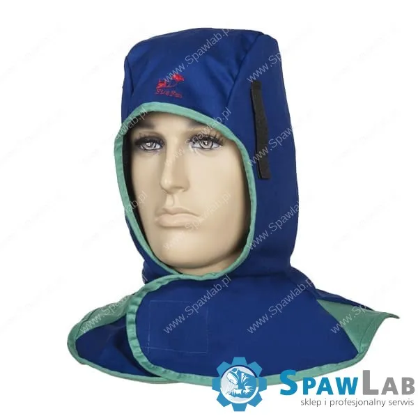 Weldas Niebieski, trudnopalny kaptur spawalniczy Fire Fox™ 23-6680