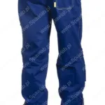 Weldas Niebieskie, Trudnopalne spodnie spawalnicze Fire Fox™ 33-2600, zdjęcie 2