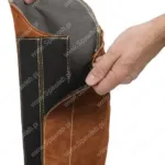 Weldas Ochraniacz ramienia (zarękawek) spawalniczy Lava Brown™ 44-7028, zdjęcie 4