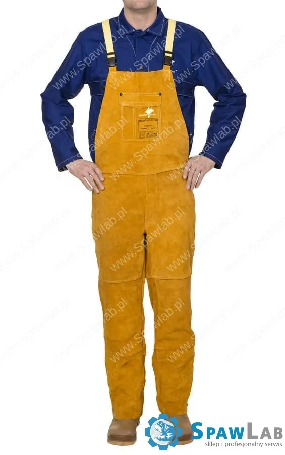 Weldas Ogrodniczki spawalnicze skórzane Golden Brown™ 44-2648