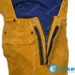 Weldas Ogrodniczki spawalnicze skórzane Golden Brown™ 44-2648, zdjęcie 2
