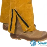 Weldas Ogrodniczki spawalnicze skórzane Golden Brown™ 44-2648, zdjęcie 5