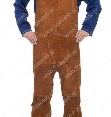 Weldas Ogrodniczki spawalnicze skórzane Lava BROWN™(122 cm) 44-7248